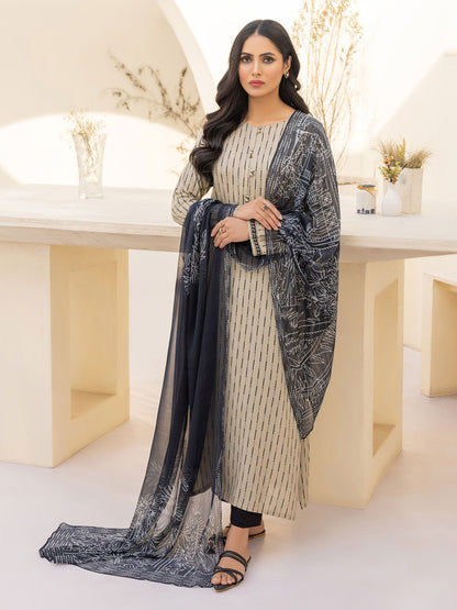 2 Piece Lawn Suit-Printed(Unstitched)