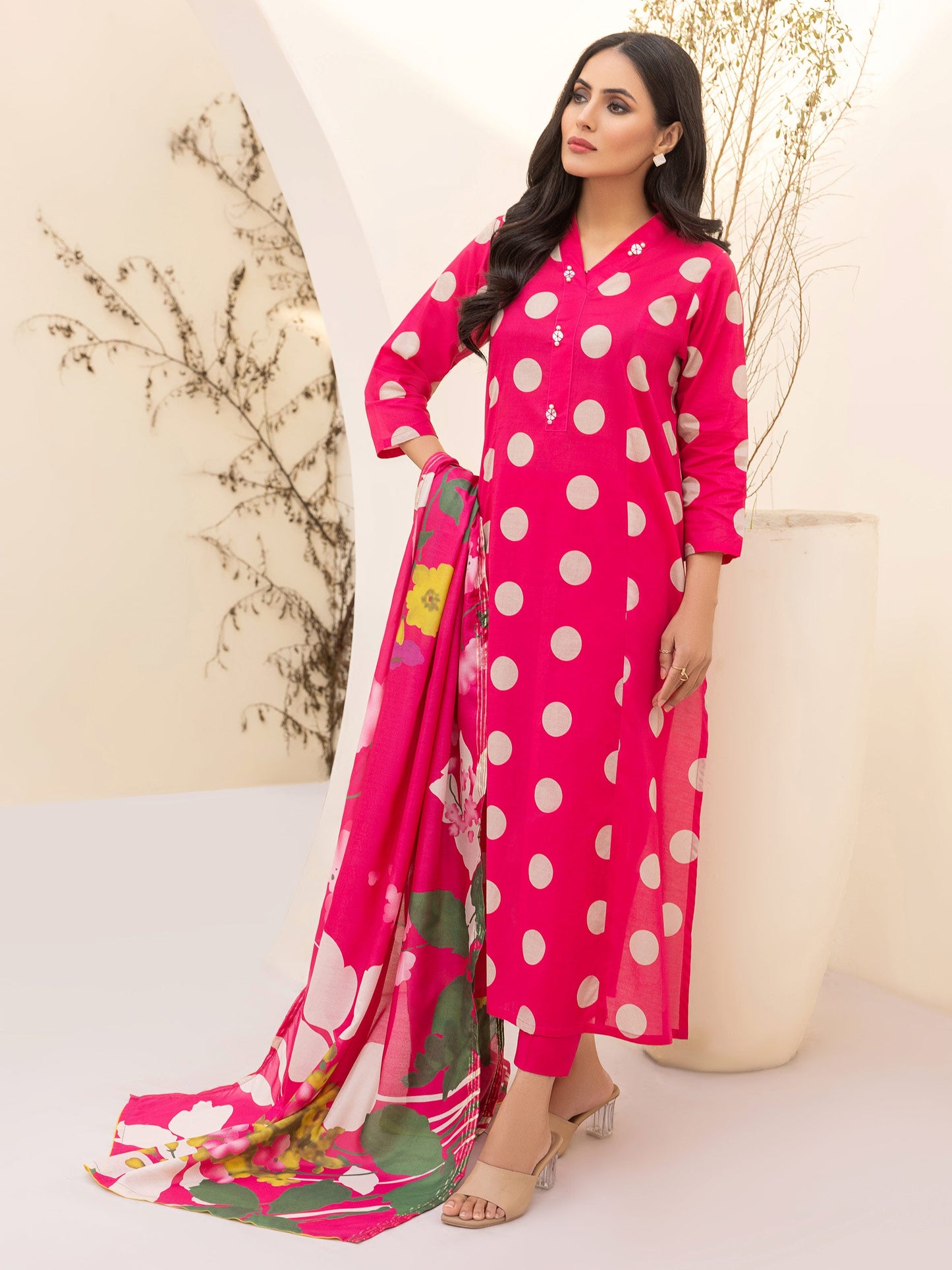 3 Piece Lawn Suit-Printed(Unstitched)