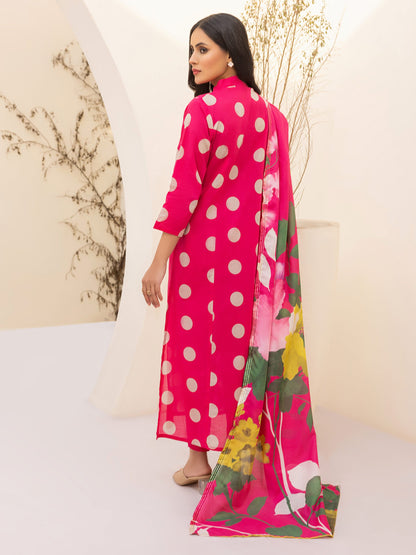 3 Piece Lawn Suit-Printed(Unstitched)