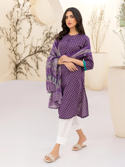 2 Piece Lawn Suit-Printed (Unstitched)