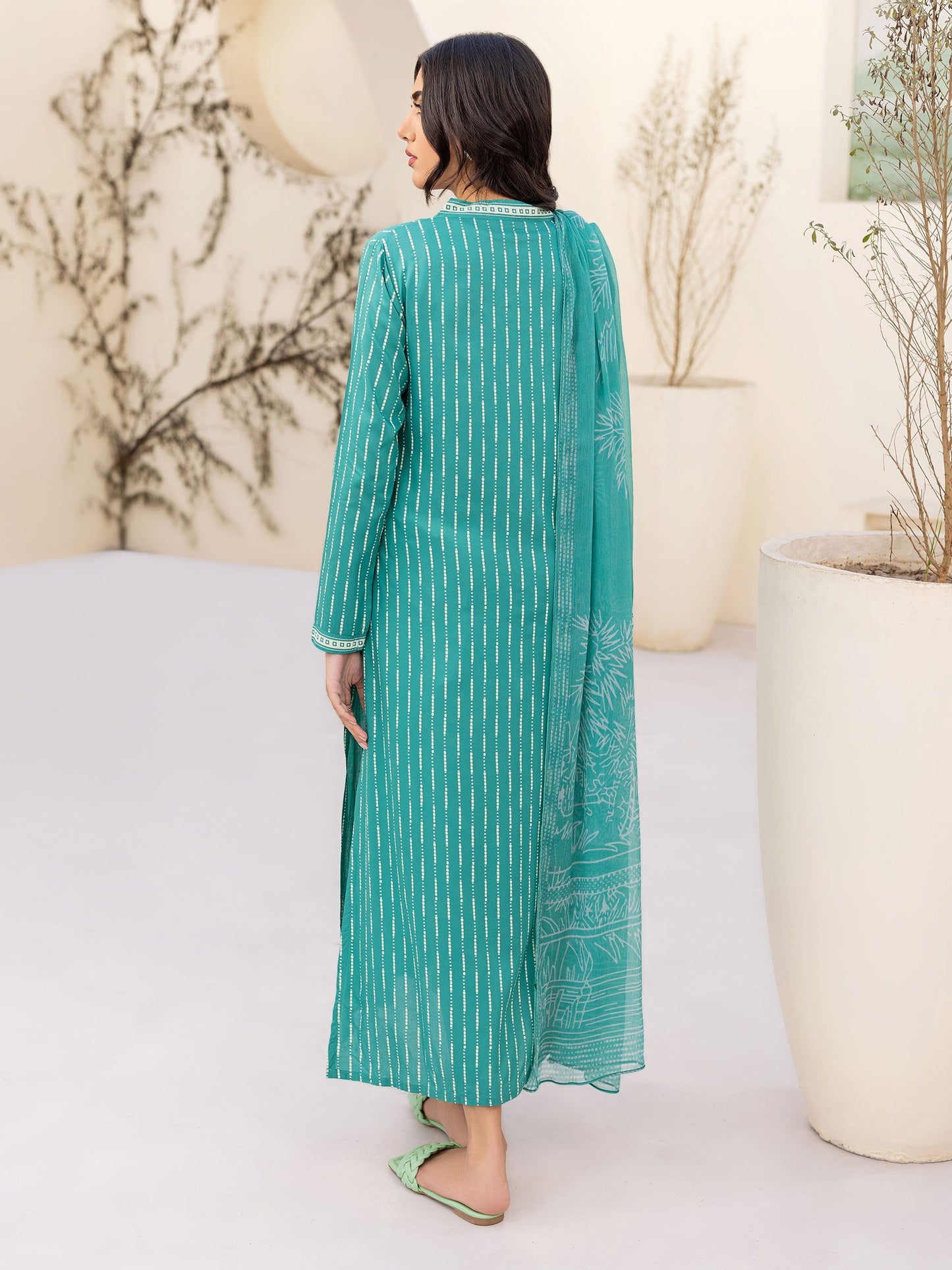 2 Piece Lawn Suit-Printed(Unstitched)