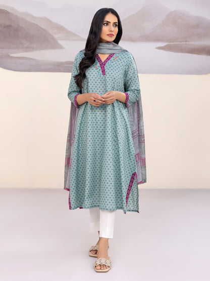 2 Piece Lawn Suit-Printed (Unstitched)