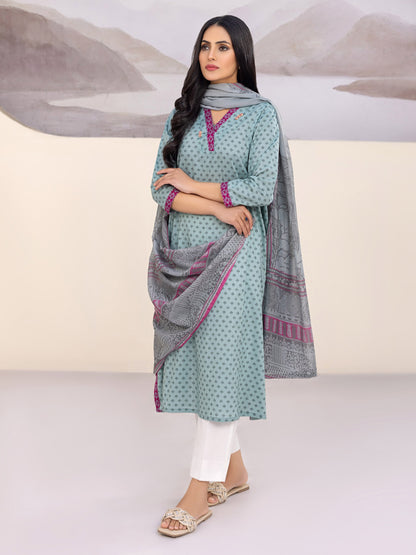 2 Piece Lawn Suit-Printed (Unstitched)
