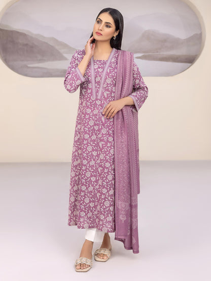 2 Piece Lawn Suit-Paste Print(Unstitched)