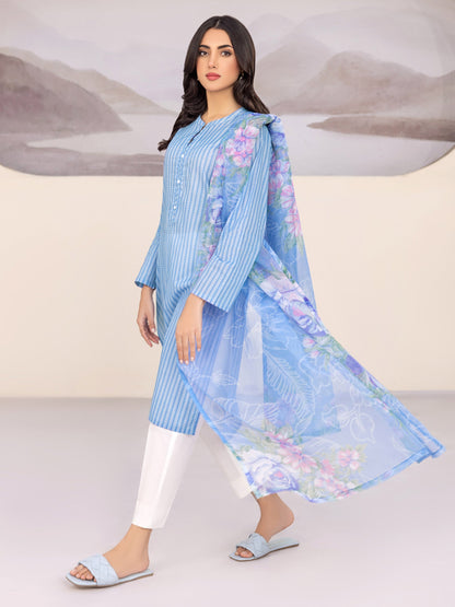 2 Piece Lawn Suit-Printed (Unstitched)
