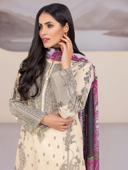 2 Piece Lawn Suit-Paste Print(Unstitched)
