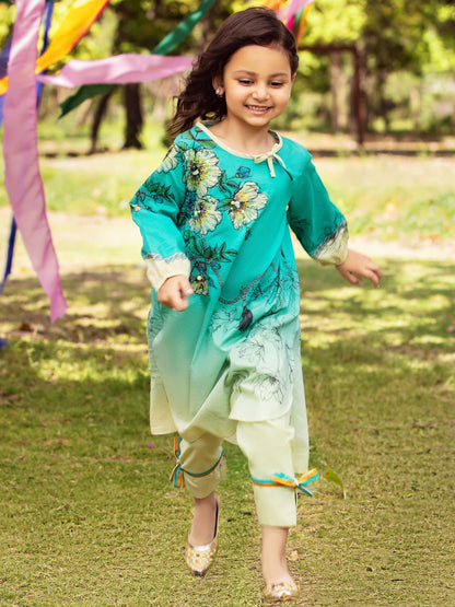 Embellished Lawn Suit