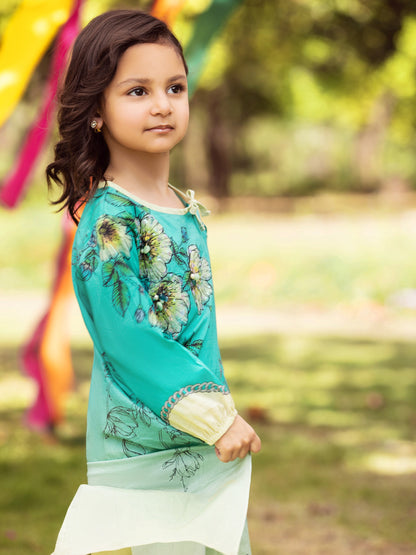 Embellished Lawn Suit