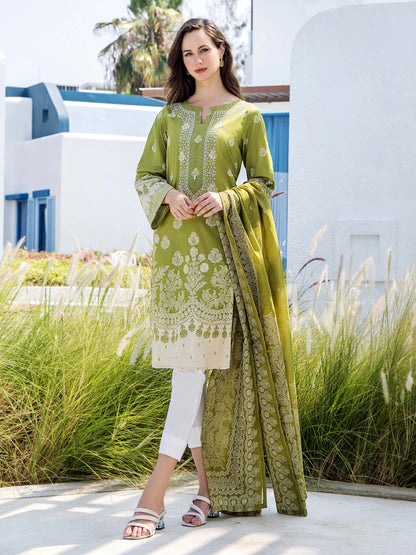 2 Piece Lawn Suit-Embroidered (Unstitched)