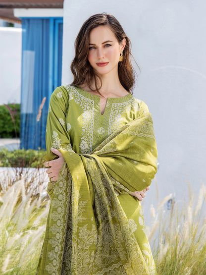 2 Piece Lawn Suit-Embroidered (Unstitched)