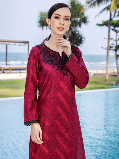 2 Piece Lawn Suit-Embroidered (Unstitched)