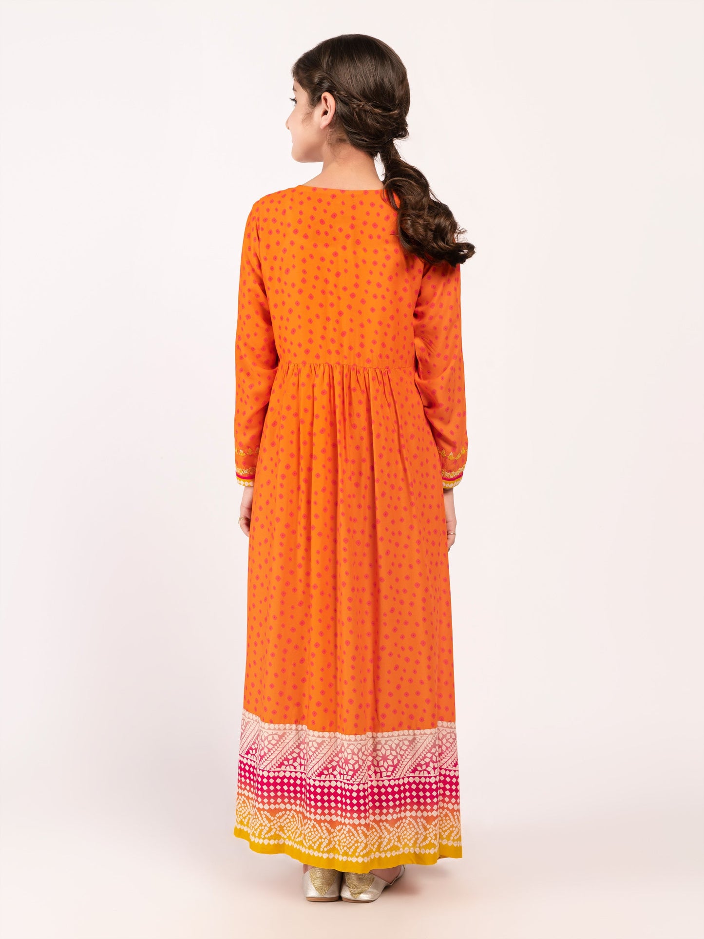 Embroidered Lawn Frock