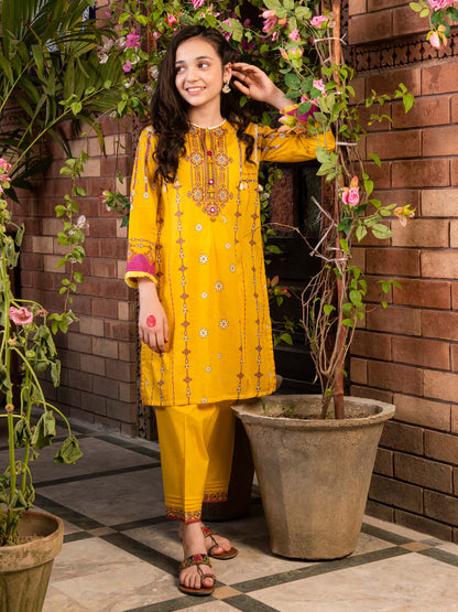 Embroidered Lawn Suit