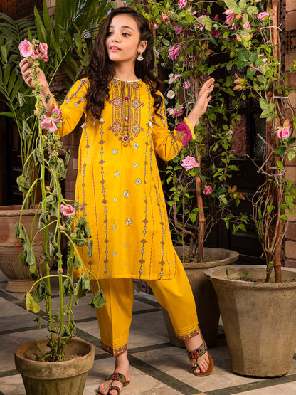 Embroidered Lawn Suit