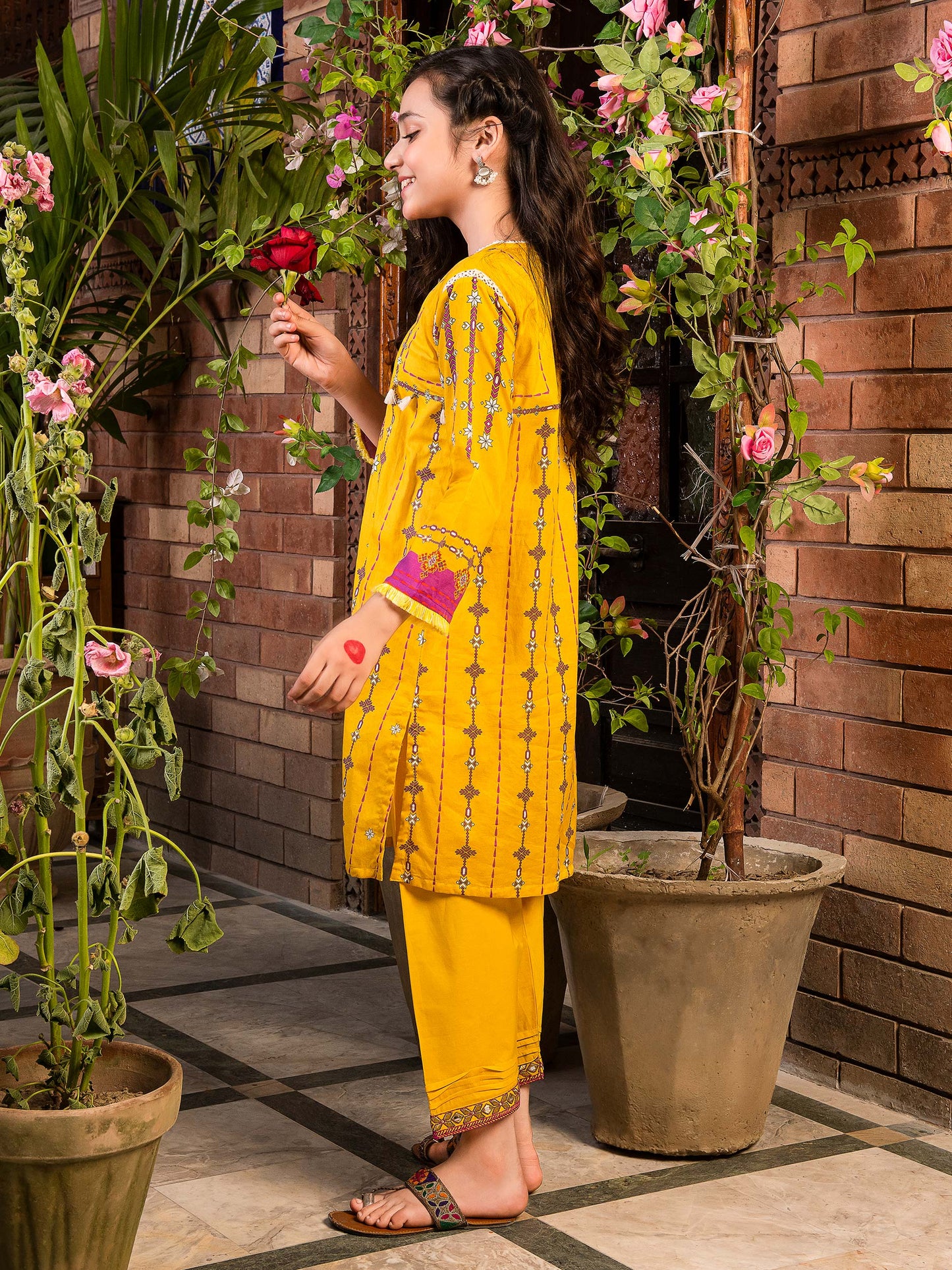 Embroidered Lawn Suit