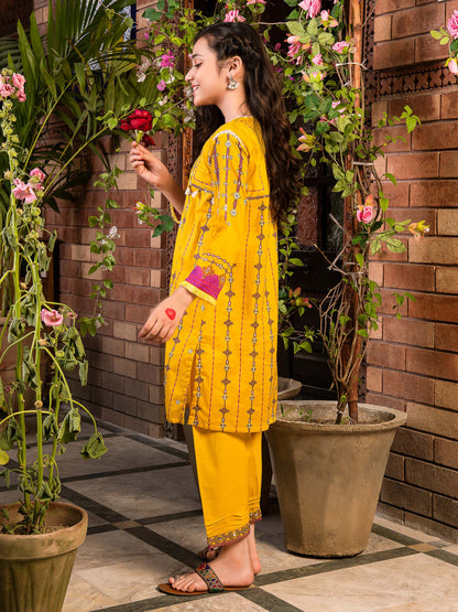 Embroidered Lawn Suit