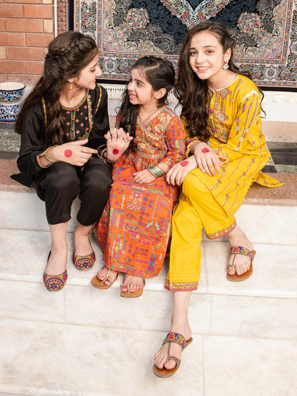 Embroidered Lawn Angrakha
