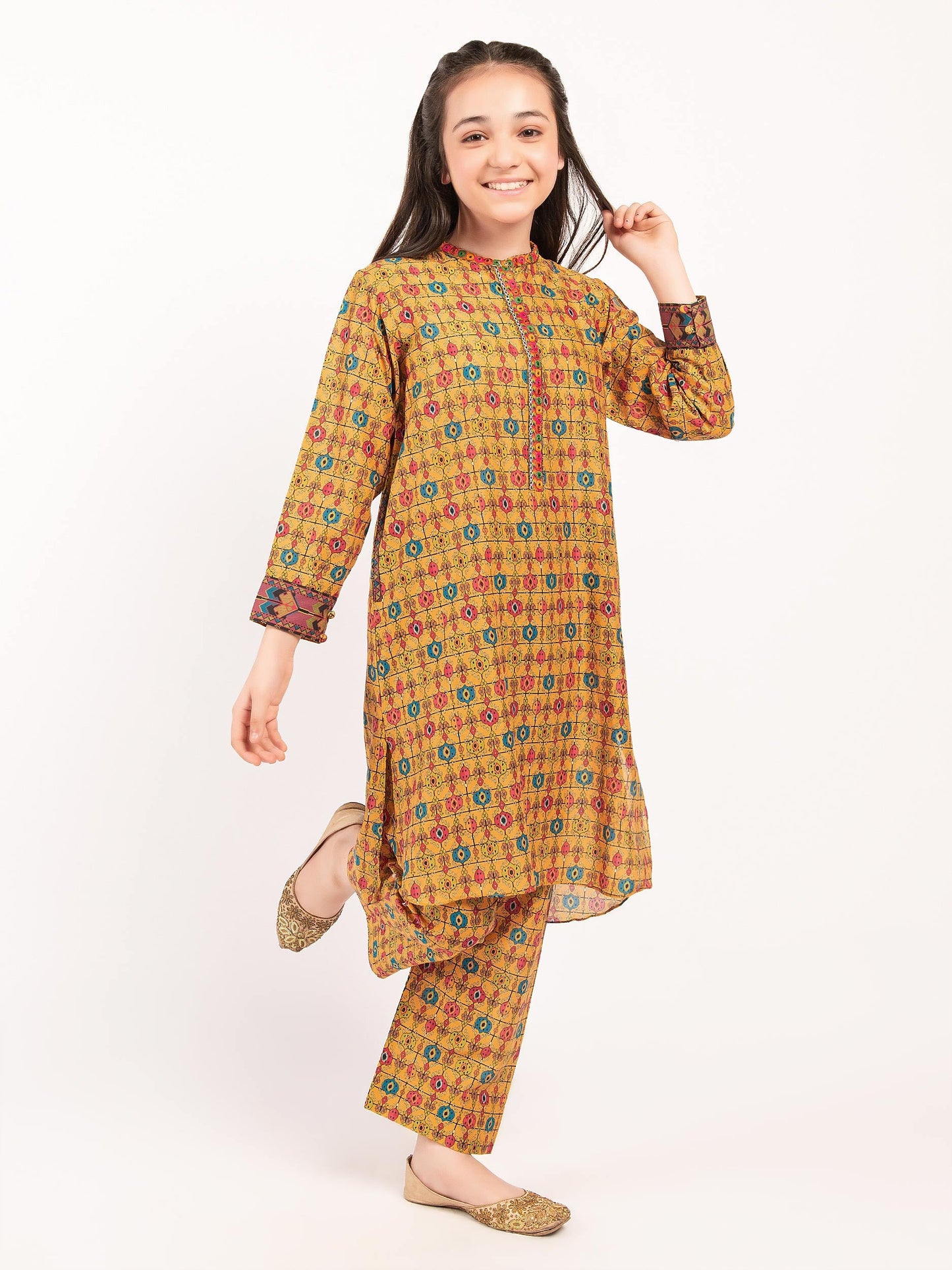 Embroidered Lawn Suit