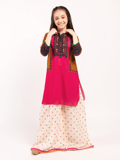 Printed Cambric Trousers