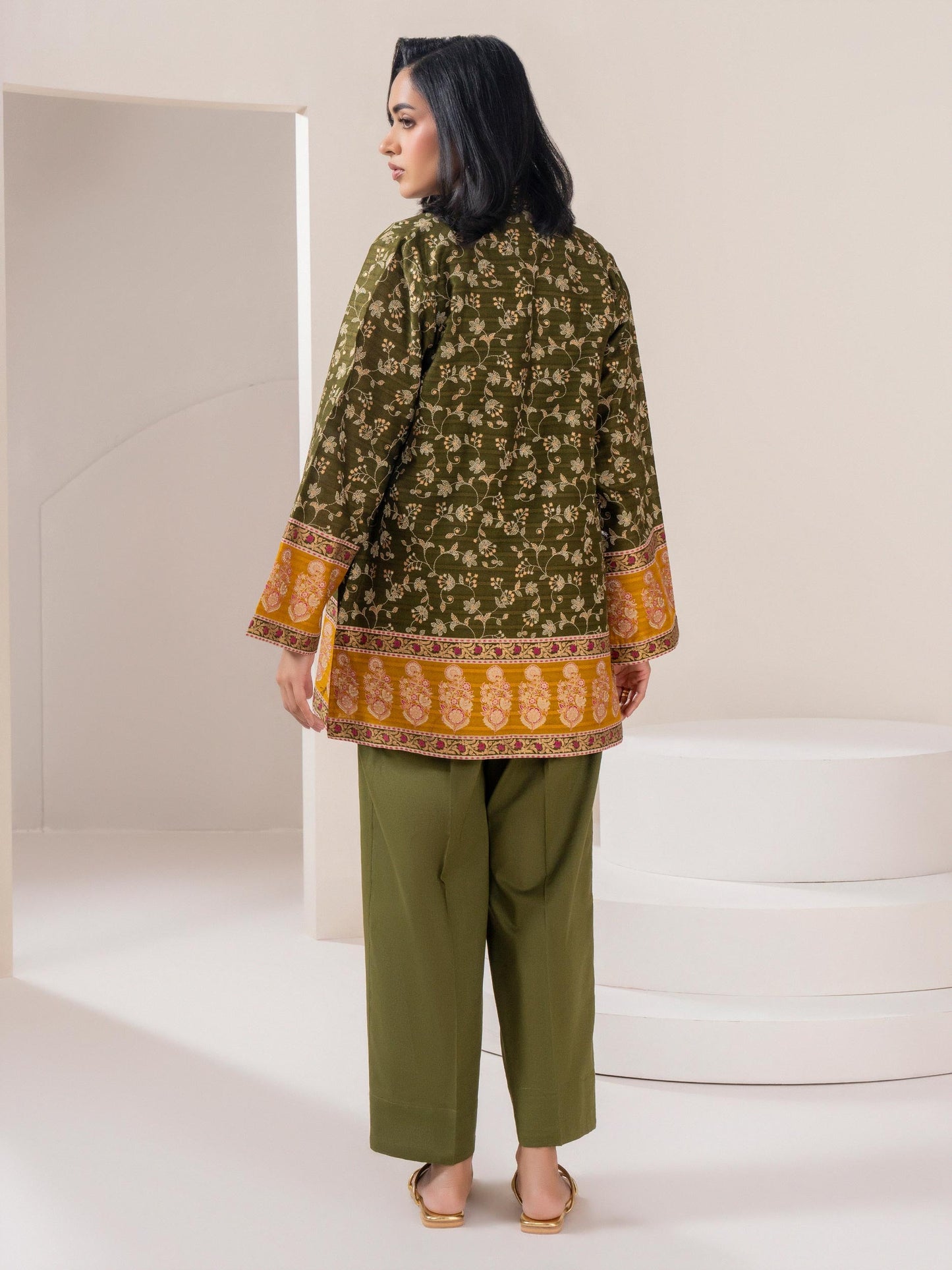 Lawn Co-ord Set-Printed (Pret)