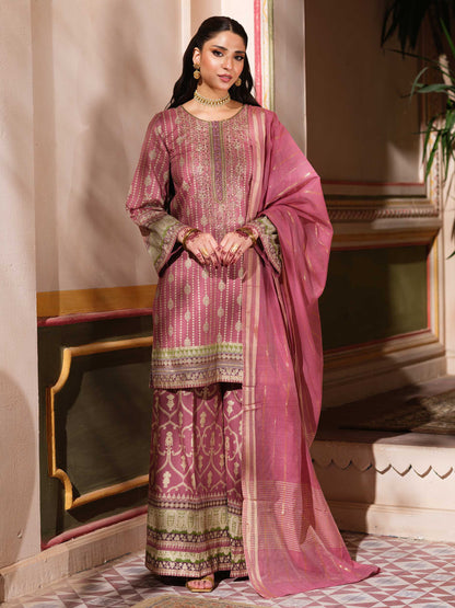 3 Piece Lawn Suit-Embroidered (Pret)