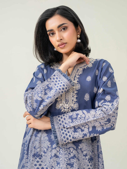 Lawn Kurti-Embroidered (Pret)