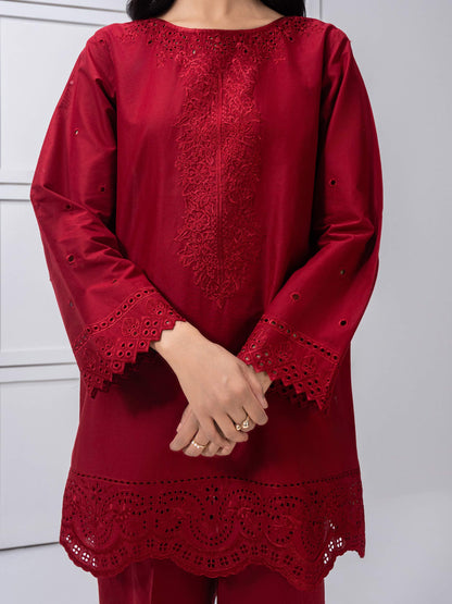 Lawn Co-Ord-Embroidered (Pret)