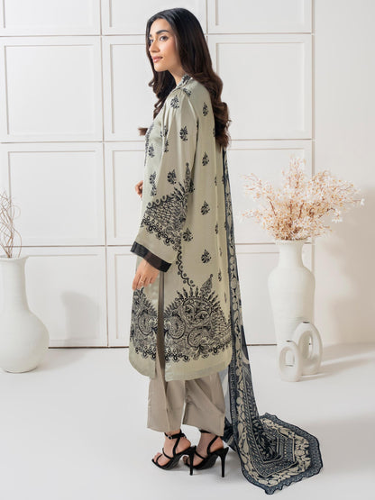 3 Piece Missouri Suit-Embroidered (Pret)