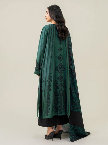 2 Piece Linen Suit-Embroidered (Pret)