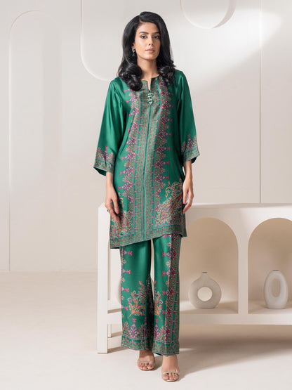 Silk Co-Ord Set-Printed (Pret)