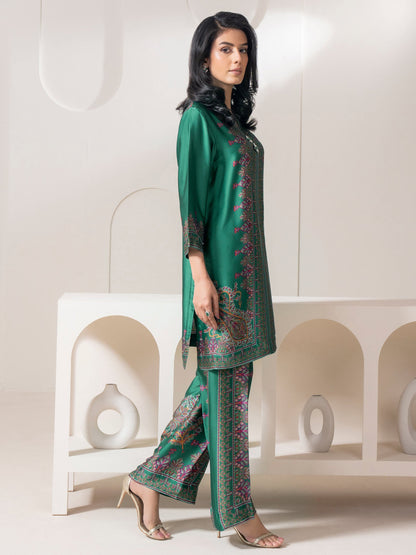 Silk Co-Ord Set-Printed (Pret)