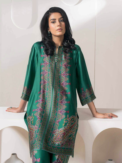 Silk Co-Ord Set-Printed (Pret)