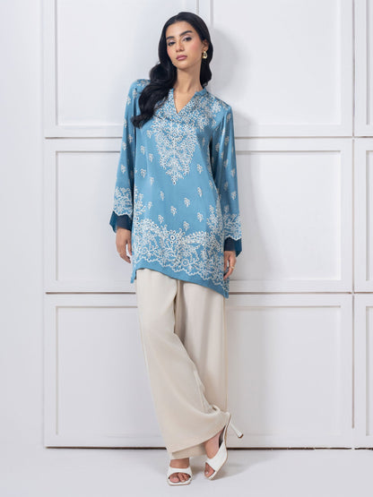 Silk Top-Printed (Pret)