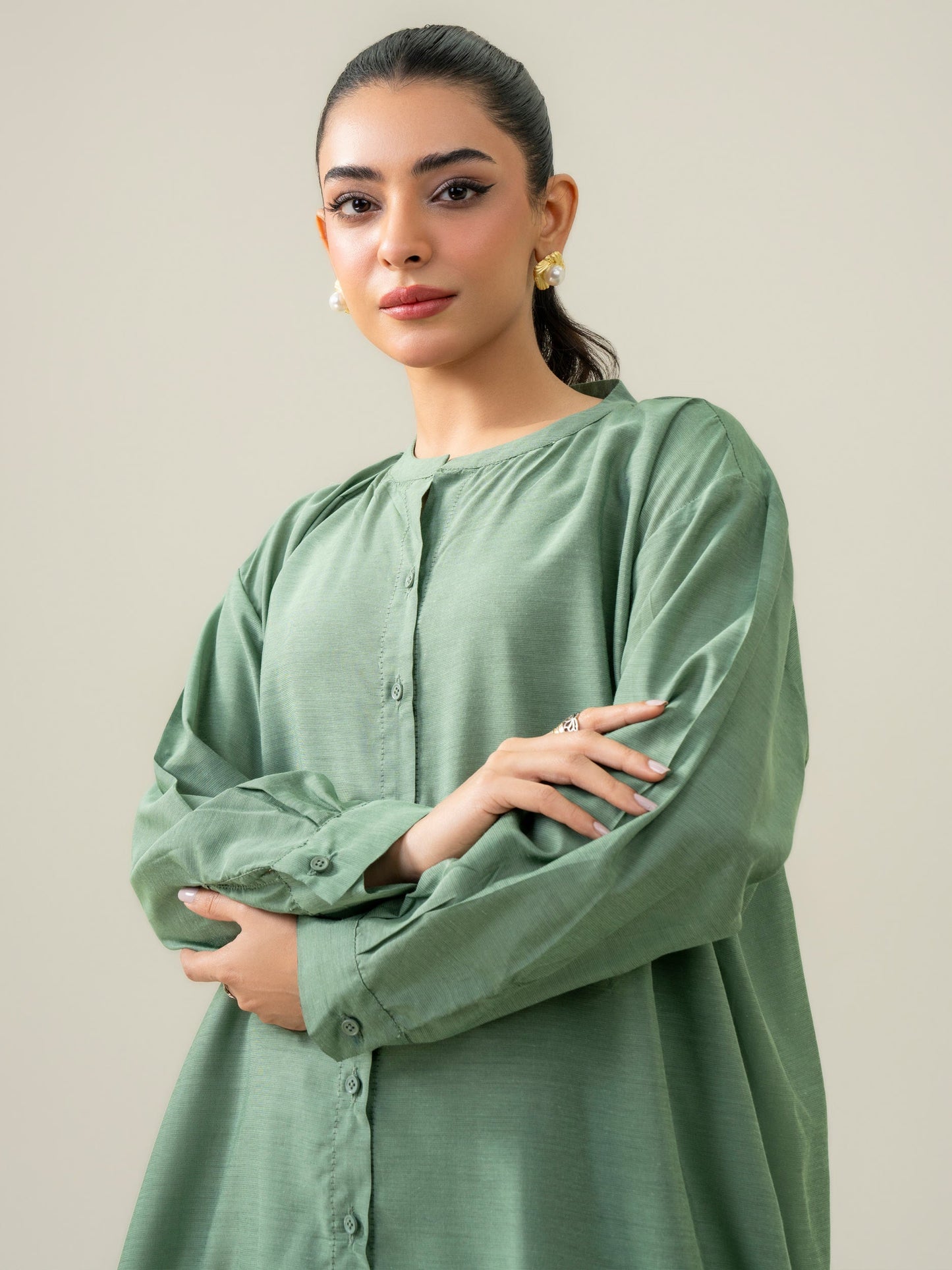 Silk Co-ord Set-Dyed (Pret)