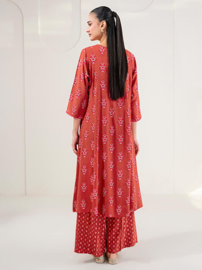 2 Piece Linen Suit-Printed (Pret)
