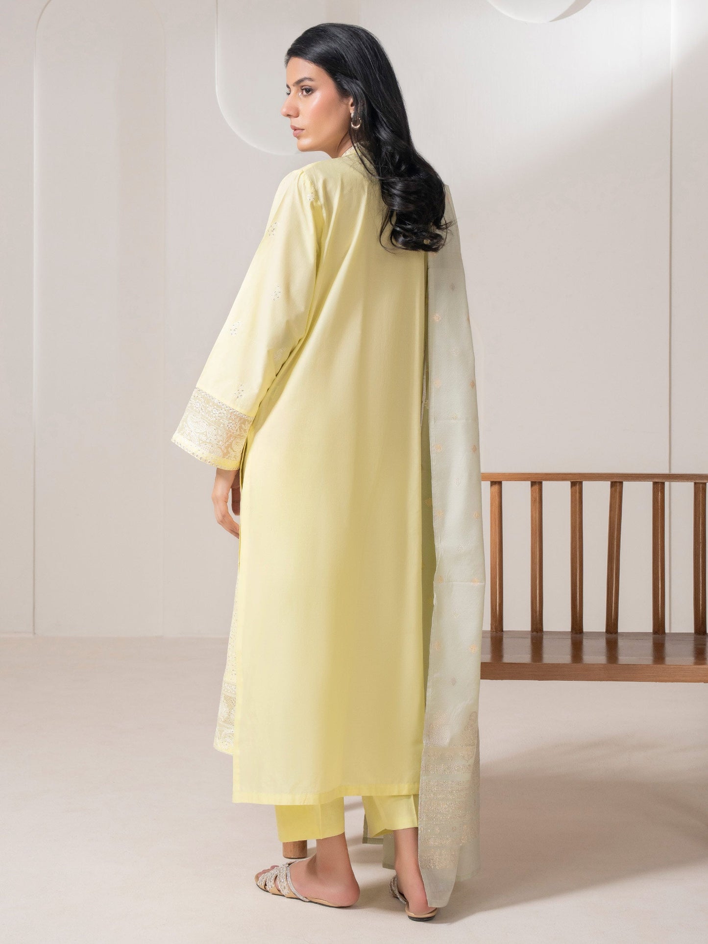 3 Piece Lawn Suit-Embroidered (Pret)