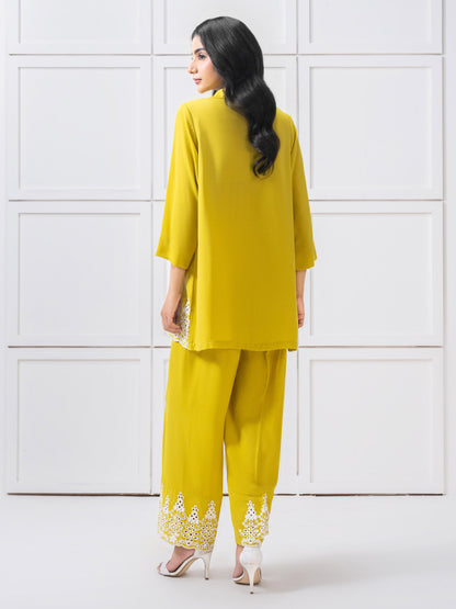 Grip Co-Ord Set-Embroidered (Pret)