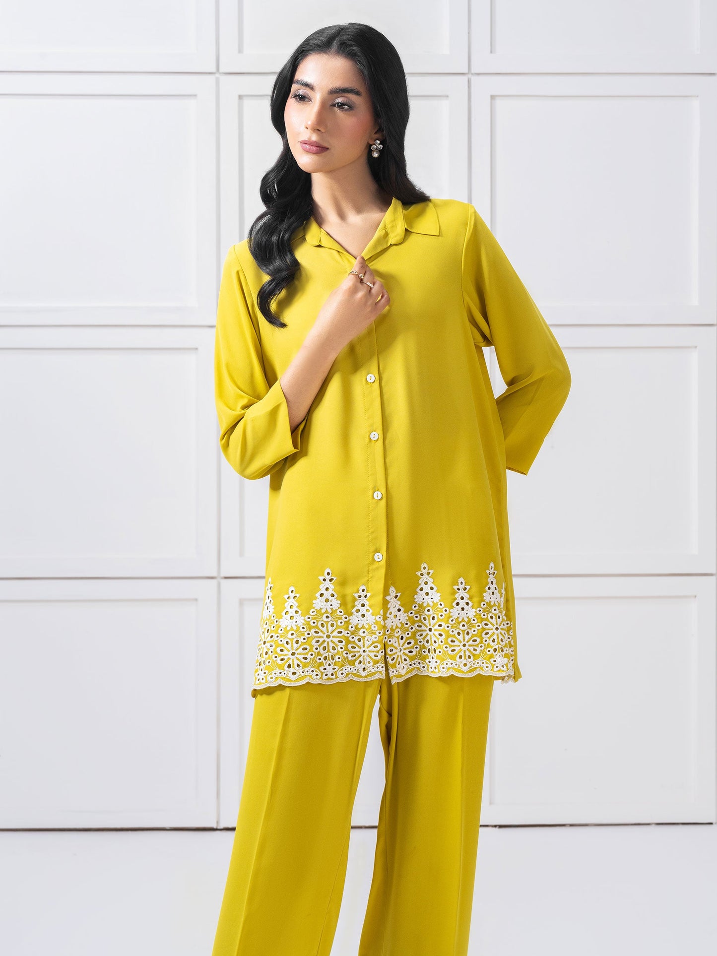 Grip Co-Ord Set-Embroidered (Pret)