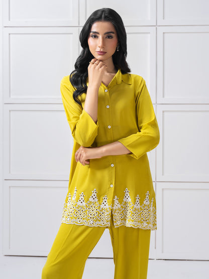 Grip Co-Ord Set-Embroidered (Pret)