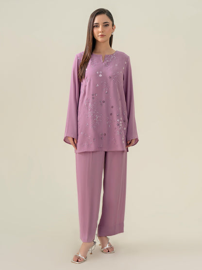Grip Co-Ord Set-Embroidered (Pret)