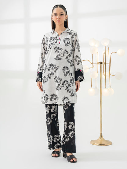 2 Piece Khaddar Suit-Printed (Pret)