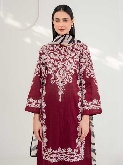 3 Piece Lawn Suit-Printed (Pret)