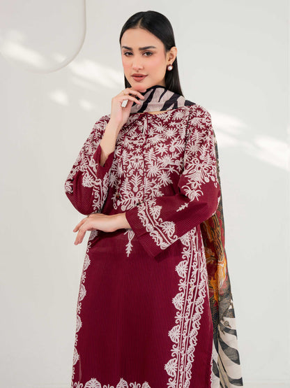 3 Piece Lawn Suit-Printed (Pret)