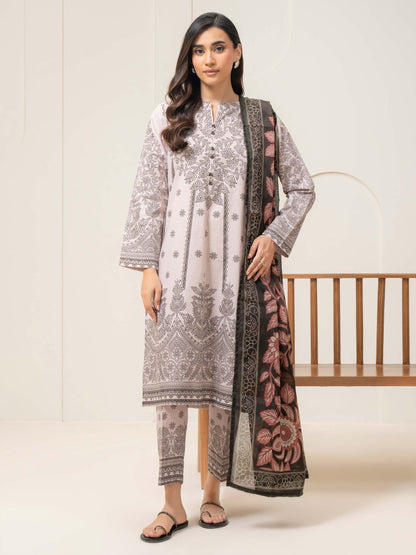 3 Piece Lawn Suit-Printed (Pret)