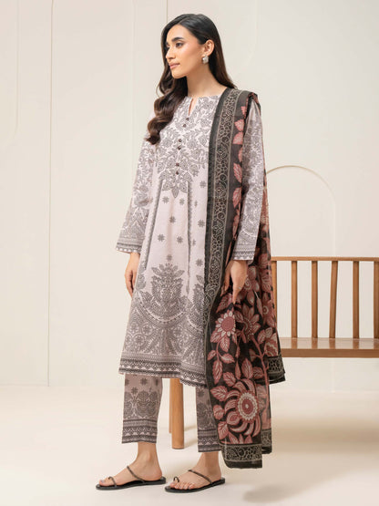 3 Piece Lawn Suit-Printed (Pret)