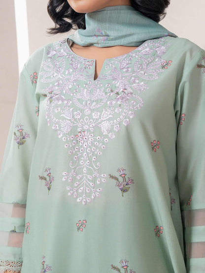 3 Piece Lawn Suit-Embroidered (Pret)