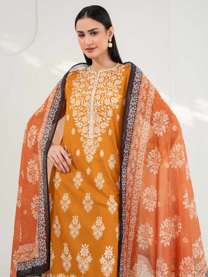 3 Piece Lawn Suit-Printed (Pret)