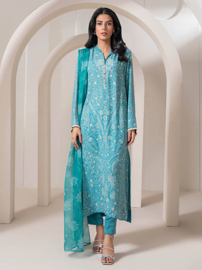 3 Piece Lawn Suit-Printed (Pret)