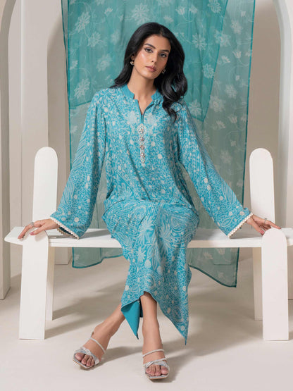 3 Piece Lawn Suit-Printed (Pret)