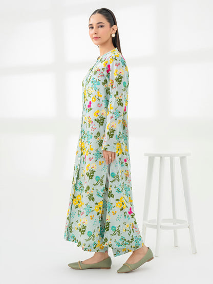 2 Piece Khaddar Suit-Printed (Pret)